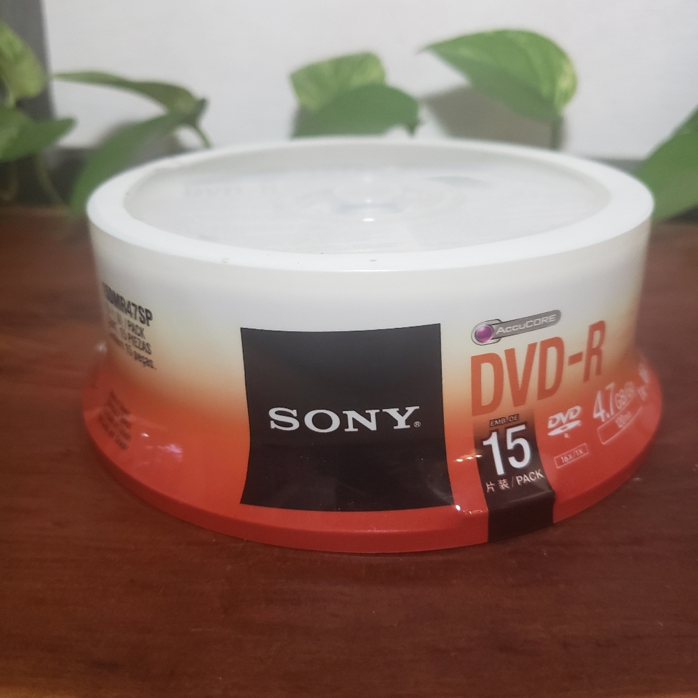 Sony DVD-R (15 pk Spindle)